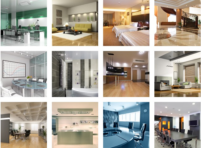 Светодиодные лампы являются наиболее подходящими для внутреннего освещения